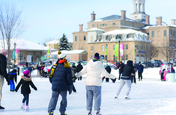 Outdoor Skating 