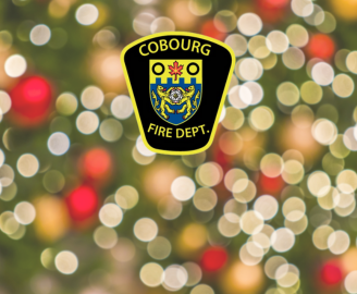 Cobourg Fire Department Holiday Safety Reminder